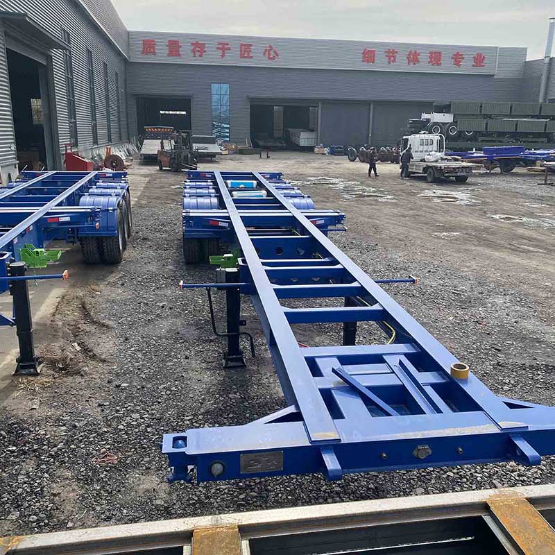 container chassis trailer container chassis trailer